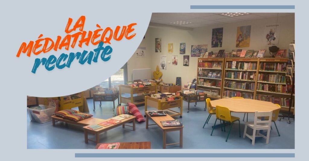 La médiathèque recrute des bénévoles !