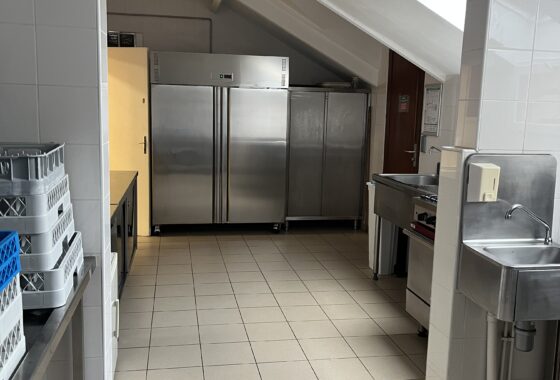 L'espace cuisine de la salle polyvalente