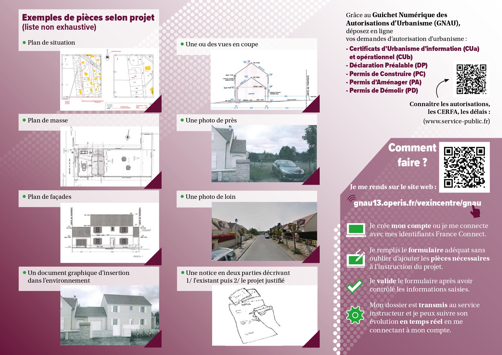 Les étapes du dépôt d'une demande d'urbanisme en ligne